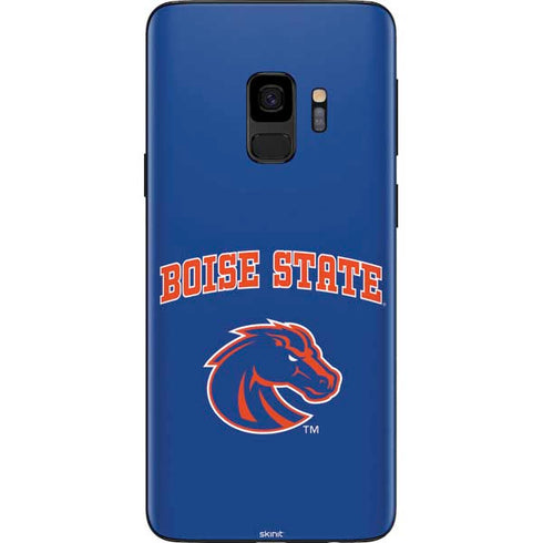 Boise State University Collegiate Text Galaxy S9 Skin